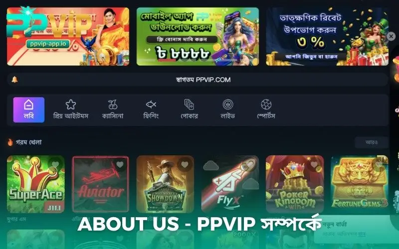 About us - PPVIP সম্পর্কে