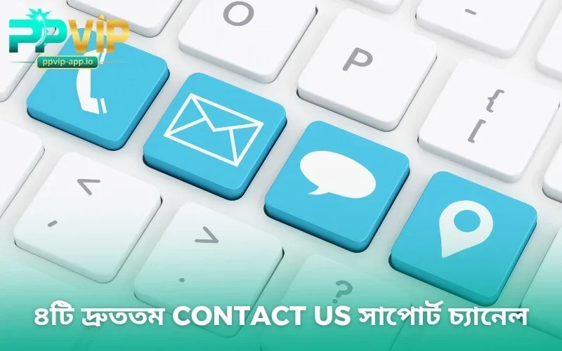 ৪টি দ্রুততম Contact us সাপোর্ট চ্যানেল